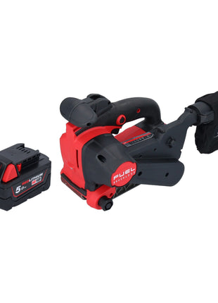 Milwaukee M18 FBTS75-501 Akku Bandschleifer 18 V 75 x 457 mm Brushless + 1x Akku 5,0 Ah - ohne Ladegerät