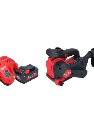 Milwaukee M18 FBTS75-551 Akumulatorowa szlifierka taśmowa 18 V 75 x 457 mm bezszczotkowa + 1x akumulator 5,5 Ah + ładowarka