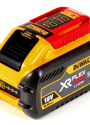 DeWalt DCB 547 FLEXVOLT Akku 54 V / 18 V 9,0 Ah - 9000 mAh Li-Ion mit Ladestandanzeige