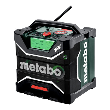 Metabo RC 12 18 32 W BT DAB+ Radio de chantier sans fil 12 - 18 V IP 54 ( 600779850 ) - sans batterie, sans chargeur