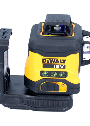 DeWalt DCLE 34031 D1 Akku Linienlaser 18 V 3x 360° grün + 1x Akku 2,0 Ah + Ladegerät + Koffer