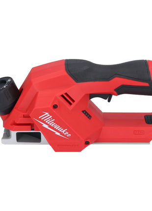 Milwaukee M12 BLP-501X Akku Hobel 12 V 51 mm Brushless + 1x Akku 5,0 Ah + Ladegerät + HD Box