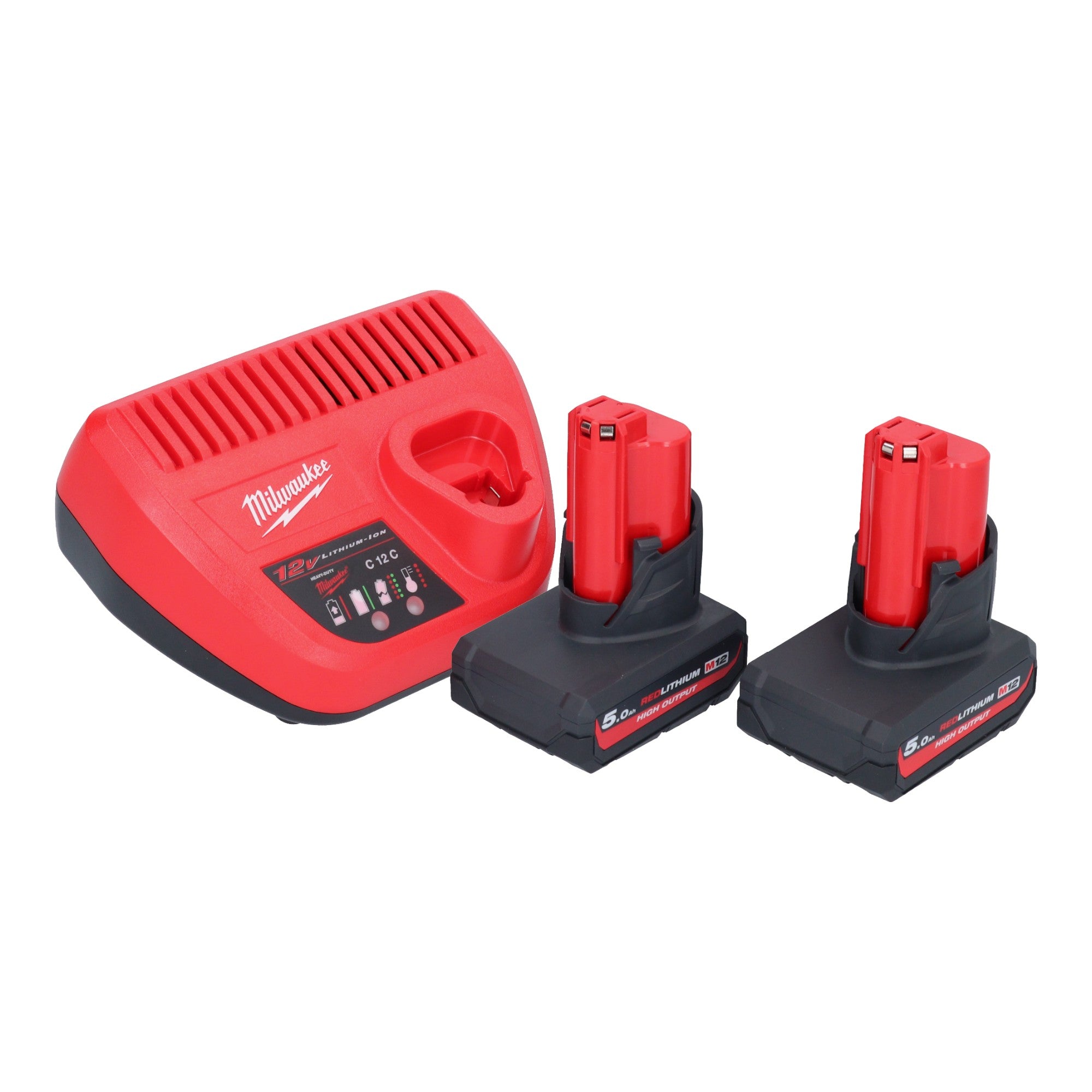 Milwaukee M12 BLP 502X Akku Hobel 12 V 51 mm Brushless 2x Akku 5 0 Ah Ladegeraet HD Box 3 - toolbrothers