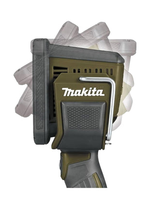 Makita DML 812 O projecteur à main sur batterie 18 V 1250 lm LED vert olive outdoor aventure édition spéciale solo - sans batterie, sans chargeur