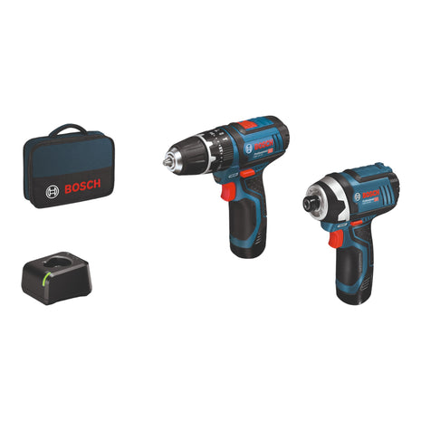 Bosch GSB 12V-15 Trapano avvitatore con percussione a batteria 12V / 30Nm ( 06019B6901 ) - senza batteria, senza caricabatterie