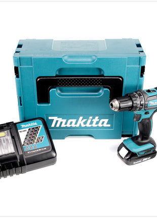 Makita DHP 482 RY1J Akku Schlagbohrschrauber 18V 62Nm im Makpac + 1x 1,5 Ah Akku + Ladegerät - Toolbrothers