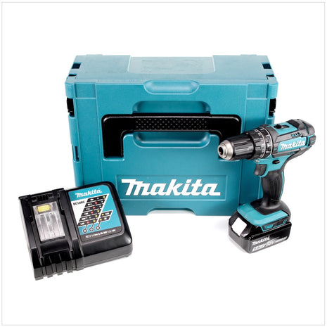 Makita DHP 482 RT1J Akku Schlagbohrschrauber 18V 62Nm im Makpac + 1x 5,0 Ah Akku + Ladegerät - Toolbrothers