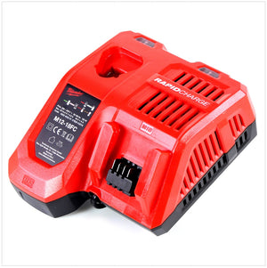 Milwaukee M12-18FC Schnell Ladegerät Universal für 12, 14 und 18 Volt Li-Ion Akkus ( 4932451079 / 4932451080 )