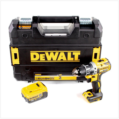 Dewalt DCD 791 18 V Perceuse sans fil Brushless avec boîtier TSTAK-Box + 1x Batterie DCB 182 4,0 Ah - sans Chargeur