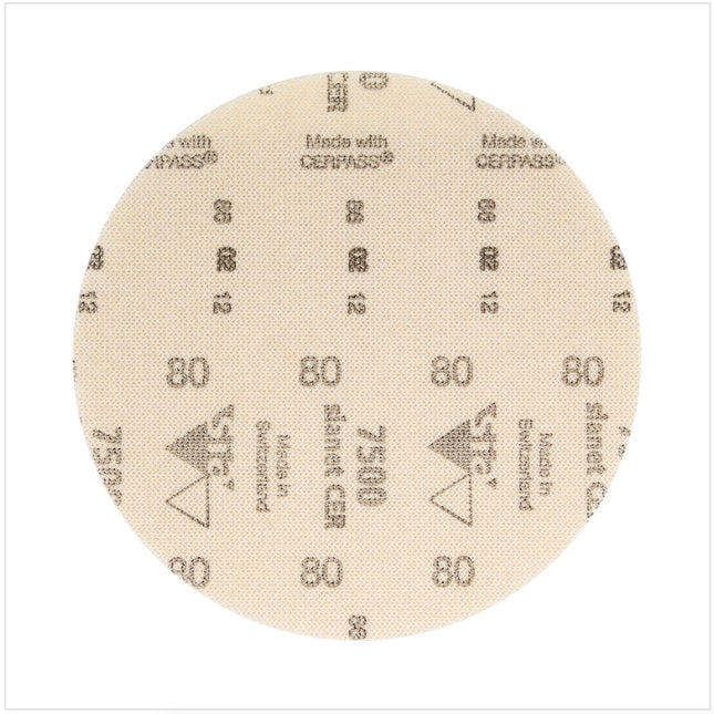 Bosch SIA Scheibe Keramik Schleifnetz 7500 150 mm Körnung P80 50 Stück ( F03E00688Y ) - Toolbrothers