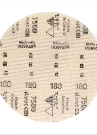 Bosch SIA Scheibe Keramik Schleifnetz 7500 150 mm Körnung P180 50 Stück ( F03E006892 ) - Toolbrothers
