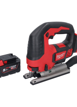 Milwaukee M18 BJS-501 Akku Stichsäge 18 V + 1x Akku 5,0 Ah - ohne Ladegerät - Toolbrothers