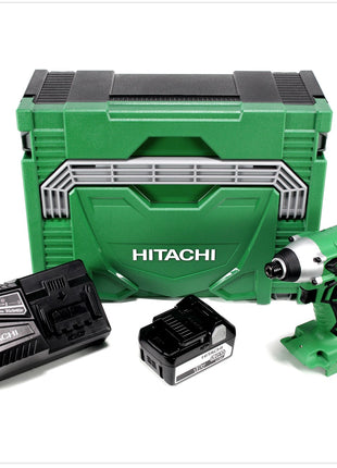 Hitachi WH 18 DGL 18V Akku Schlagschrauber im Hitachi System Case HSC Typ 2 + 1x Hitachi BSL 1850 18 V 5,0 Ah Akku + 1x Hitachi UC 18YFSL Akku Ladegerät 14,4 - 18 V - Toolbrothers