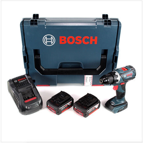 Bosch GSR 18 V-60 C Professional Brushless Li-Ion Akku Bohrschrauber in L-Boxx mit 2x GBA 6,0 Ah Akku und GAL 1880 CV Ladegerät - Toolbrothers