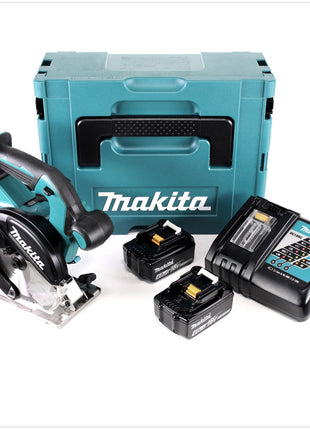 Makita DCS 551 RMJ Akku Metall Handkreissäge 18 V Brushless 150 x 20 mm im Makpac mit Schutzbrille mit  2x 4,0 Ah Akku und Ladegerät - Toolbrothers