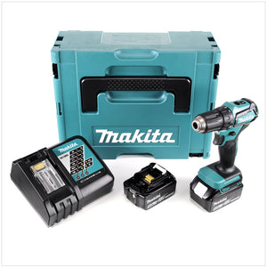 Makita DDF 483 RTJ Akku Bohrschrauber 18V 40Nm brushless + 2x Akku 5,0Ah + Ladegerät + Makpac