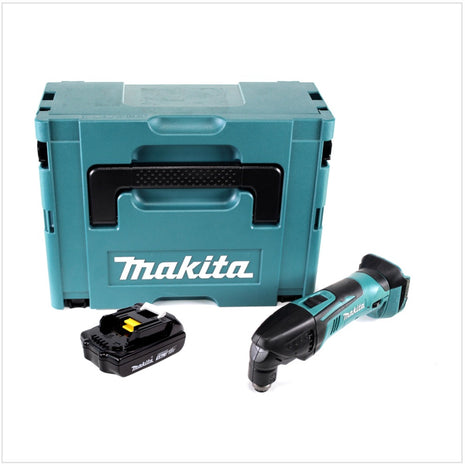 Makita DTM 50 Y1J 18V Li-Ion Akku Multifunktionswerkzeug im Makpac + 1x BL 1815 1,5 Ah Akku - Toolbrothers