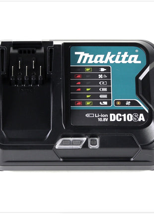 Makita DC 10 SA 10,8 V Schnell Ladegerät für Li-Ion Akkus ( 197347-2 ) - Toolbrothers