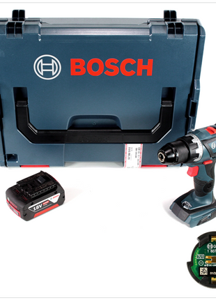 Bosch GSR 18 V-60 C Professional Brushless Li-Ion Akku Bohrschrauber in L-Boxx mit GCY 30-4 Professional Connectivity Modul + 1x GBA 5,0 Ah Akku - Toolbrothers