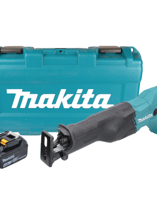 Makita DJR 186 M1K Akku Reciprosäge Säbelsäge 18 V + 1x Akku 4,0 Ah + Koffer - ohne Ladegerät - Toolbrothers