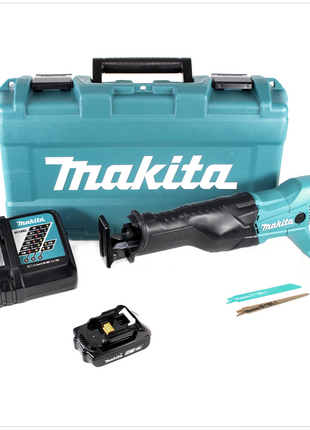 Makita DJR 186 RA1K Akku Reciprosäge Säbelsäge 18 V + 1x Akku 2,0 Ah + Ladegerät + Koffer - Toolbrothers