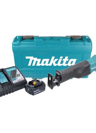 Makita DJR 186 RM1K Akku Reciprosäge Säbelsäge 18 V + 1x Akku 4,0 Ah + Ladegerät + Koffer - Toolbrothers