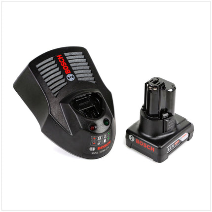 Bosch GSR 12V-15 FC Professional FlexiClick Akku Bohrschrauber mit 4 Ah Akku + Lader in L-Boxx - Toolbrothers