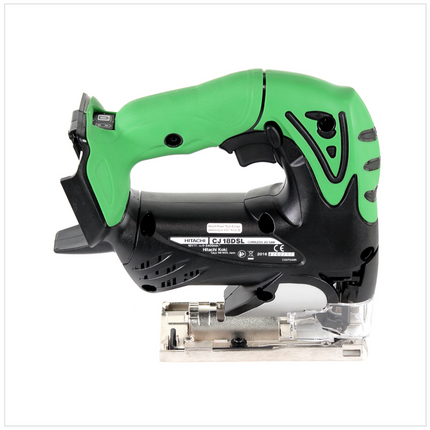 Hitachi CJ 18 DSL 18 Volt Li-Ion Akku Stichsäge Solo + Hitachi BSL 1850 18 V 5,0 Ah / 5000 mAh Li-Ion Akku, ohne Ladegerät - Toolbrothers