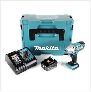 Makita DTW 190 RF1J 18V Li-Ion Akku Schlagschrauber im Makpac - mit 1x 3,0 Ah Akku, 1x Schnell Ladegerä