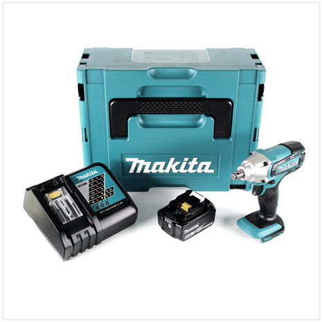 Makita DTW 190 RT1J Akku Schlagschrauber 18V 190Nm + 1x Akku 5,0Ah + Schnellladegerät im Makpac 2 - Toolbrothers