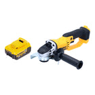 DeWalt DCG 412 Akku Winkelschleifer 18V 125mm + 1x Akku 4,0Ah - ohne Ladegerät - Toolbrothers