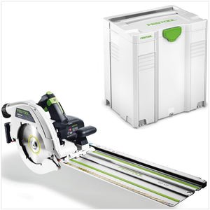 Festool HK 85 EB-Plus-FSK 420 Handkreissäge Kappsäge 1900W 230mm im Systainer ( 574665 ) + Sägeblatt HW + Kappschiene