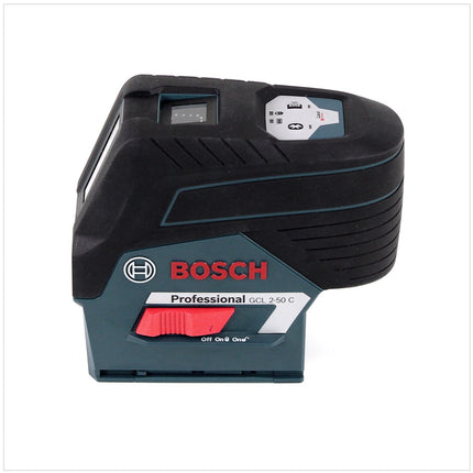 Bosch GCL2-50C G03 Akku Kombi Punkt- und Kreuzlinienlaser 12V Rot in L-Boxx + 1x 2,0 Ah Akku + Ladegerät ( 0601066G03 ) - Toolbrothers