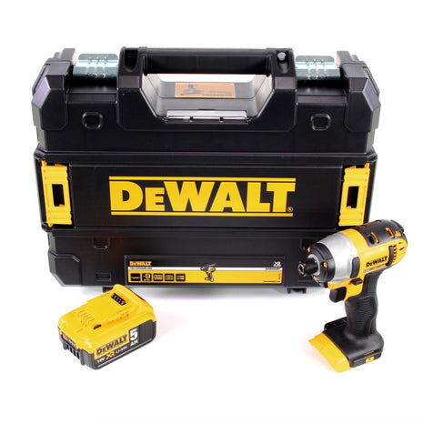 Dewalt DCF 885 18V XR Li-ion Akku Schlagschrauber im TSTAK Koffer + 1x DCB 184 18 V 5 Ah XR Li-Ion Akku, ohne Ladegerät - Toolbrothers