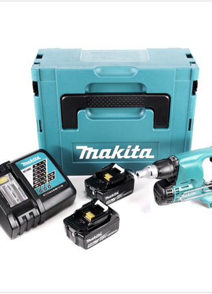 Makita DFS 450 RTJ 18 V Akku Schnellbauschrauber Trockenbauschrauber im Makpac + 2x BL 1850 B 5,0 Ah Akku + 1x DC 18 RC Schnellladegerät - Toolbrothers