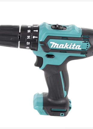 Makita HP 331 DYMJ 10,8 V Li-Ion Akku Schlag Bohr Schrauber im Makpac + 2x BL 1020 B 2,0 Ah Akku + DC 10 SA Schnellladegerät - Toolbrothers