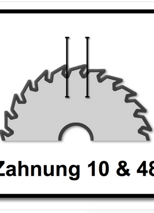 Makita B-49345 - 2 Stück Kreissägeblätter 165 mm B09298 und B08159 - Toolbrothers