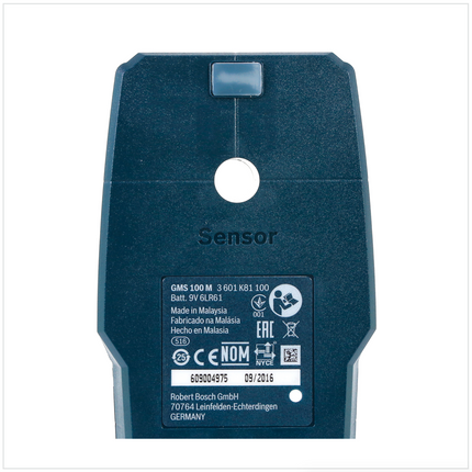 Bosch GMS 100 M Multidetektor Metalldetektor Ortungsgerät ( 0601081100 ) - Toolbrothers