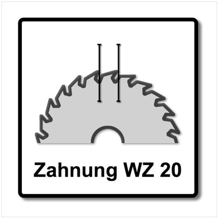 Bosch 2x Kreissägeblatt Optiline Wood ST WO H 85x15-20 85 mm 20 Zähne ( 2x 2608643071 ) - Toolbrothers