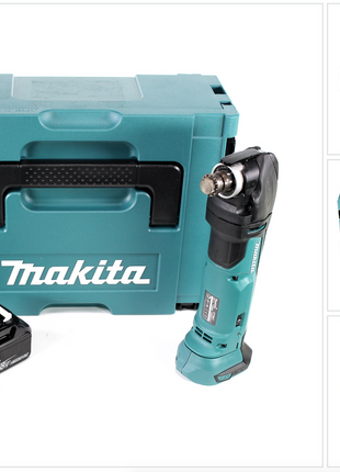 Makita DTM 51 M1J 18 V Li-Ion Akku Multifunktionswerkzeug im Makpac + 1x BL 1840 18V - 4,0 Ah Li-Ion Akku - ohne Ladegerät - Toolbrothers