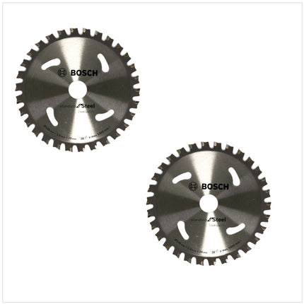 Bosch GKM 18 V-LI Professional Akku Metall Kreissäge 136 mm mit 2 x 5,0 Ah Li-Ion Akku + Ladegerät + L-Boxx + 2 x Metall Kreissägeblatt - Toolbrothers