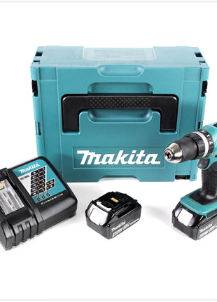 Makita DHP 453 RMJ Akku Schlagbohrschrauber 18V 42Nm im Makpac mit 2x 4,0 Ah Akku und Ladegerät - Toolbrothers