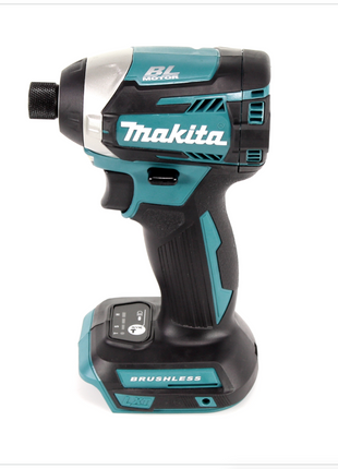 Makita DTD 154 RAJ Akku Schlagschrauber 18 V 175 Nm 1/4" Brushless + 2x Akku 2,0 Ah + Ladegerät + Makpac - Toolbrothers