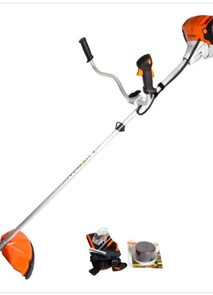 Stihl FS 89 Motorsense Freischneider 0,95 kW / 1,3 PS 4-Mix-Motor und Zweihandgriff + Mähkopf - Toolbrothers