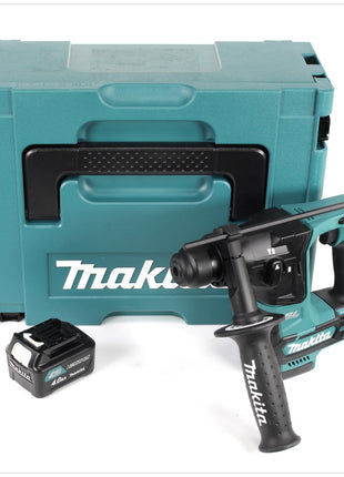 Makita HR 166 DM1J Akku Bohrhammer 10,8V SDS-Plus Brushless im Makpac + 1x 4,0Ah Akku - ohne Ladegerät - Toolbrothers