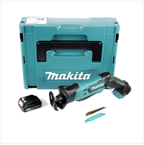 Makita JR 103 DY1J 10,8 V Akku Säbel Reciprosäge + 1 x 1,5 Ah Akku im Makpac 1 Systemkoffer - Toolbrothers