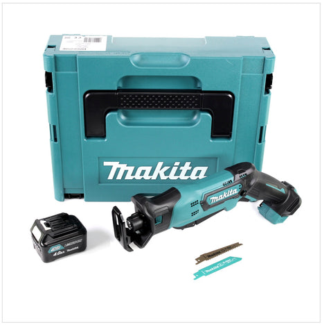 Makita JR 103 DM1J Akku Säbelsäge Reciprosäge 10,8V im Makpac + 1x 4,0Ah Akku - ohne Ladegerät - Toolbrothers