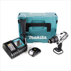 Makita DDF 458 RA1J W Akku Bohrschrauber 18 V 91 Nm weiß + 1x Akku 2,0 Ah + Ladegerät + Makpac - Toolbrothers