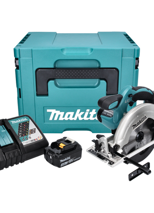 Makita DSS 611 RM1J Akku Handkreissäge 18 V 165 mm + 1x Akku 4,0 Ah + Ladegerät + Makpac - Toolbrothers