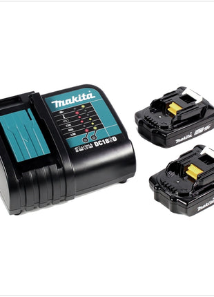 Makita DTW 251 RAJ Akku Schlagschrauber 18 V 230 Nm 1/2" + 2x Akku 2,0 Ah + Ladegerät + Makpac - Toolbrothers